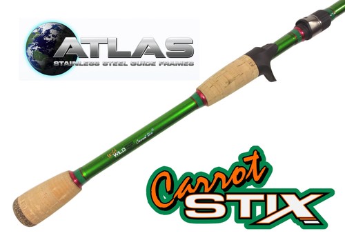 1pc carrot stix casting - carrot, 7'