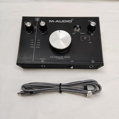 Audio track 2x2 usb - m-audio,