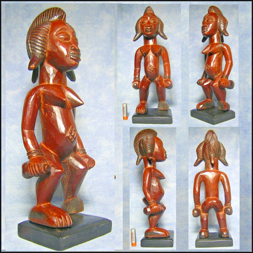 Statue punu gabon africantic - punu,