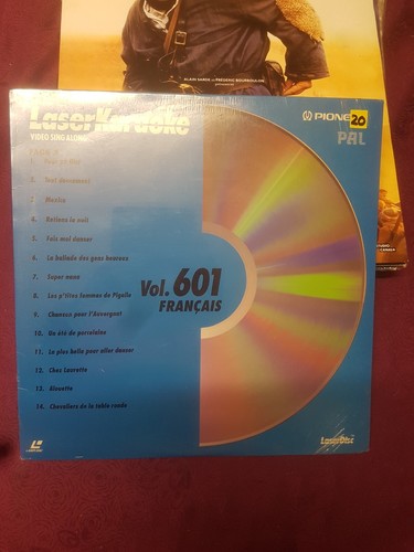 Laserdisc karaoké vol 601 - karaoké, vol.