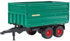 BRUDER, Remorque avec réhausses, échelle 1/16, BRU2010