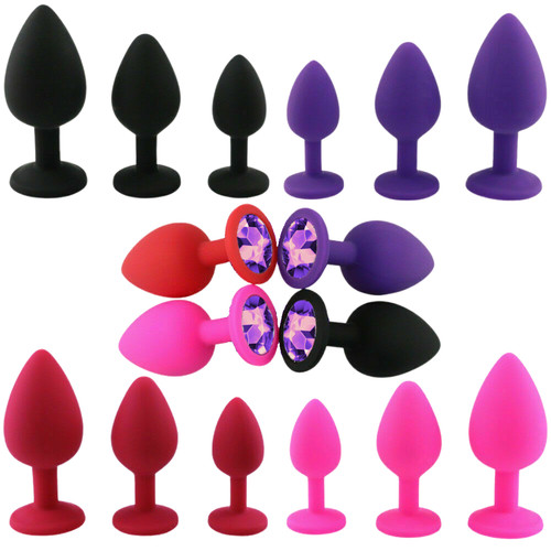 Plug anal silicone - plug,