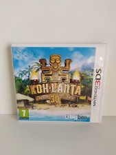 Koh-Lanta l'aventure de l'extreme 3D Nintendo 3DS/2DS en boîte + notice