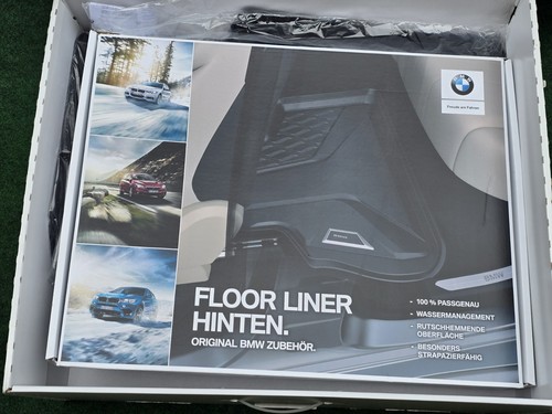 Genuine bmw floor liner - genuine, oem