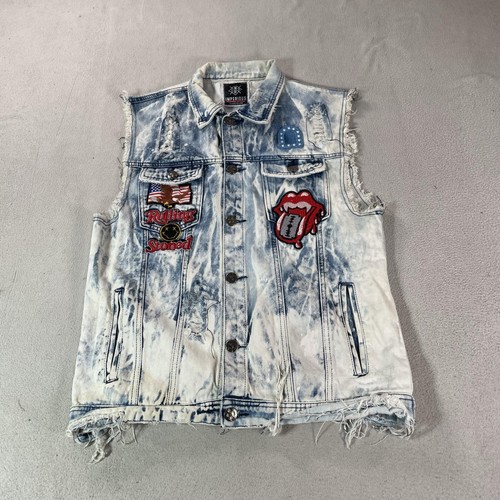 Imperious denim biker - denim, vest