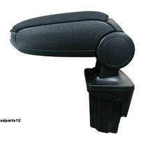 Accoudoir de Rangement Tissu Noir pour Seat Leon 1P Pre-Facelift 2005 - 2012