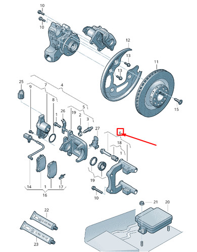 Neu audi hinten links - neu,