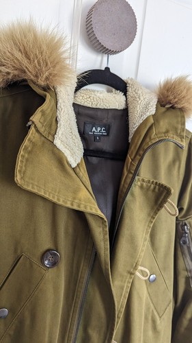 Fur lined parka - fur,