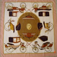 FOULARD HERMES "les voitures
