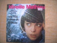 Mireille Mathieu.BO du film Une fille cousue de fil blanc.Belle pochette.Bonne
