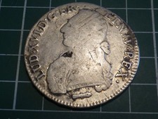 LOUIS XVI - ECU (ARGENT) - 1785 Q (PERPIGNAN) - RARE & QUALITE TB+ ! 28,65gr !