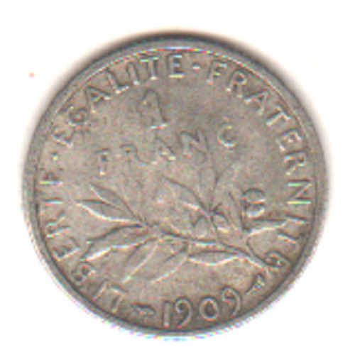 Pièce franc semeuse - pièce,