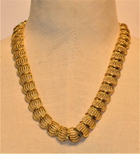 Collier vintage filigrane - vintage,