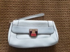 Guess White Wristlet with