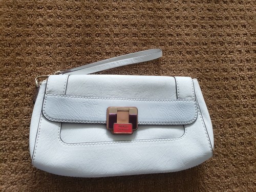 Guess white wristlet - guess,