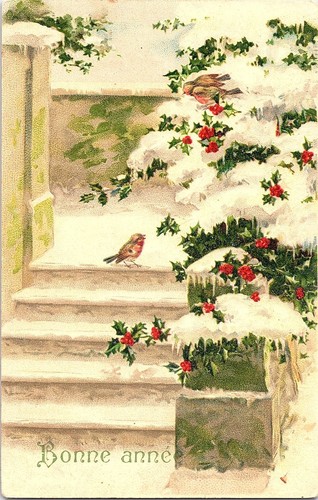 Carte postale 1903 bonne - carte,