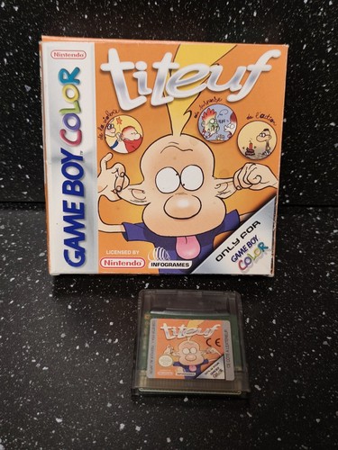 Jeu gameboy color - color, titeuf