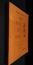 Tao Te King-Lao Tseu.-Le livre