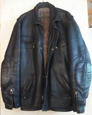 Blouson veste moto cuir vachette DAYTONA fabrication française T XL