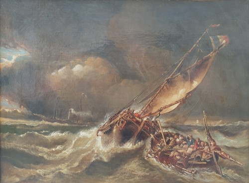 Tableau adam isabey marine - adam,