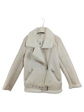 ZARA Veste Femme Simili Cuir