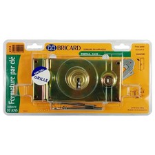 Serrure en applique de Grille ou portail Tirant Gauche Bricard-BRICARD