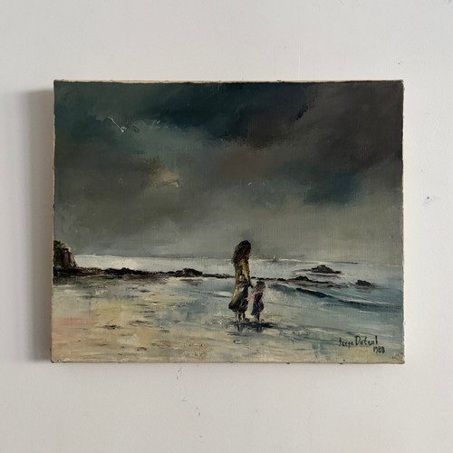 Huile sur toile paysage