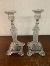 Paire bougeoirs jésus - de,