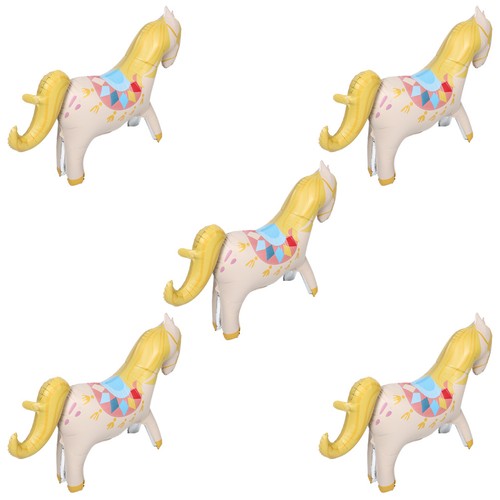 Pcs cheval gonflable en - 5,