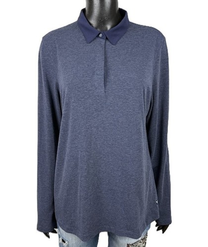 Polo femme puma bleu - xl, coton