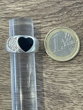 Ancienne bague en argent massif  925 Taille 52 poids  6,7 gr