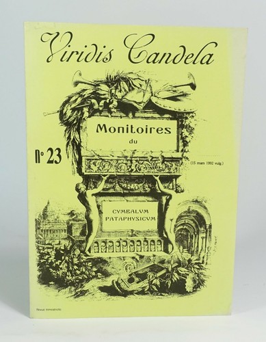 Monitoires du - (pataphysique),