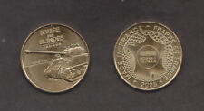 MEDAILLE JETON MONNAIE DE PARIS-MUSEE DES BLINDES-2025-LE CHAR SHERMAN FIRELY.