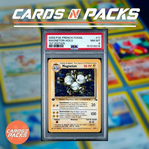 Carte pokemon magnéton - carte,