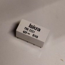 Relais  ISKRA  TRK 2221 45 Vots 2 RT     Lot 1 Pcs         H8RL19