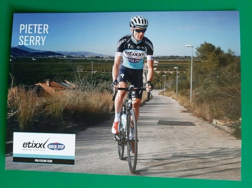 Cyclisme carte cycliste pieter - carte,