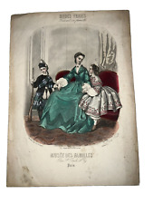 Ancienne gravure de mode 19