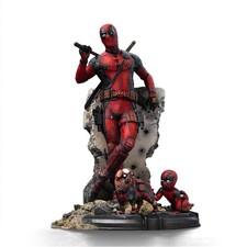 Statue Deadpool 1/10 Wolverine