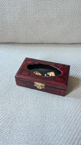 Ancienne boîte bois - ancienne, en