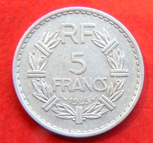 Francs lavrillier 1945 - francs,