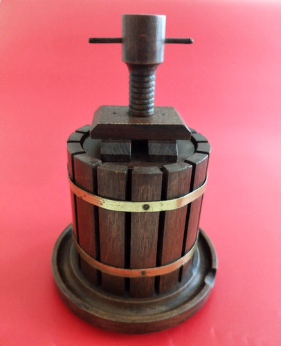 Ancien pot bois - pot, en