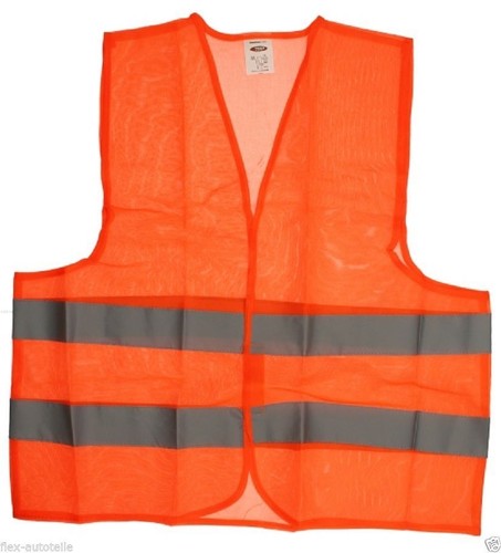 Vest voiture moto - vest, orange