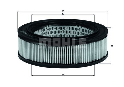 Filtre air knecht - knecht, pour