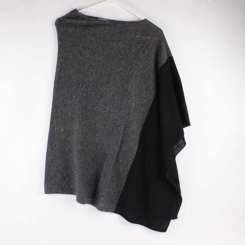 Poncho laine mélangée - poncho,