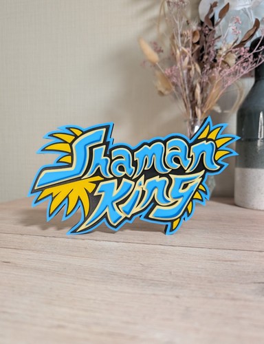 Plaque shaman king logo - plaque,