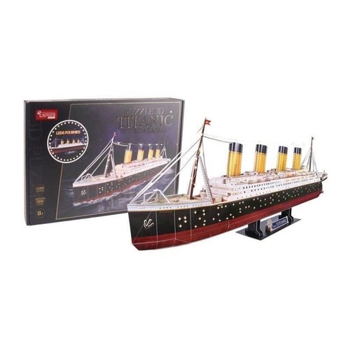 Puzzle lumineux bateau - 3d,