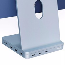 [Blue]Inateck iMac Docking Station iMac 24 inch 8-in-1 Aluminum USB Hub