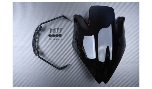 Bulle noire double courbure - noire, /