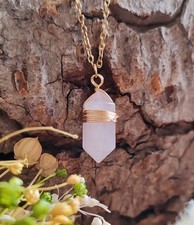 Collier Pointe Biterminée en