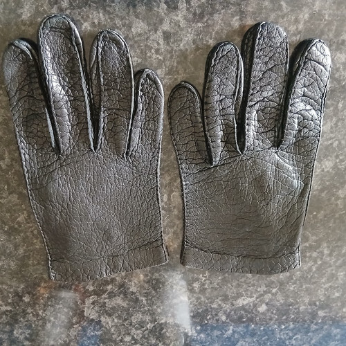 Gants vintages homme cuir - homme, en